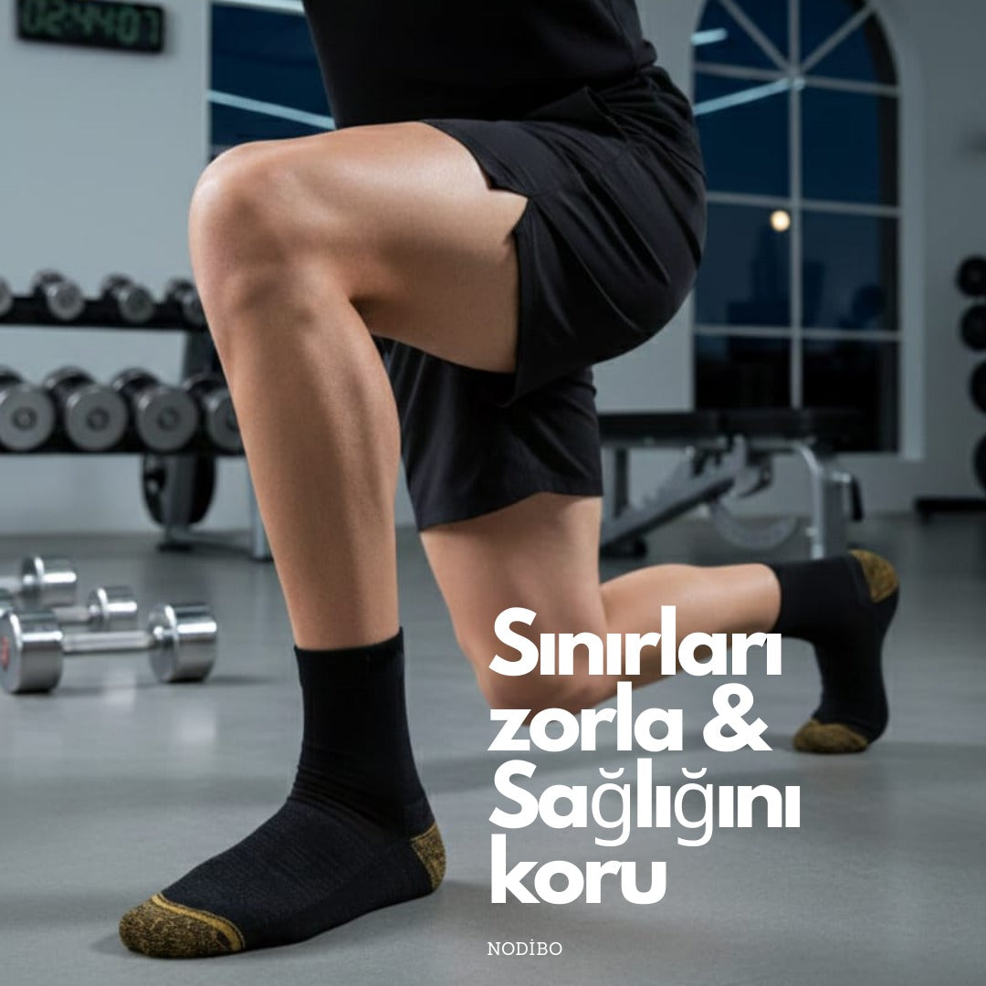 Nodibo Bakır İplik Çorap