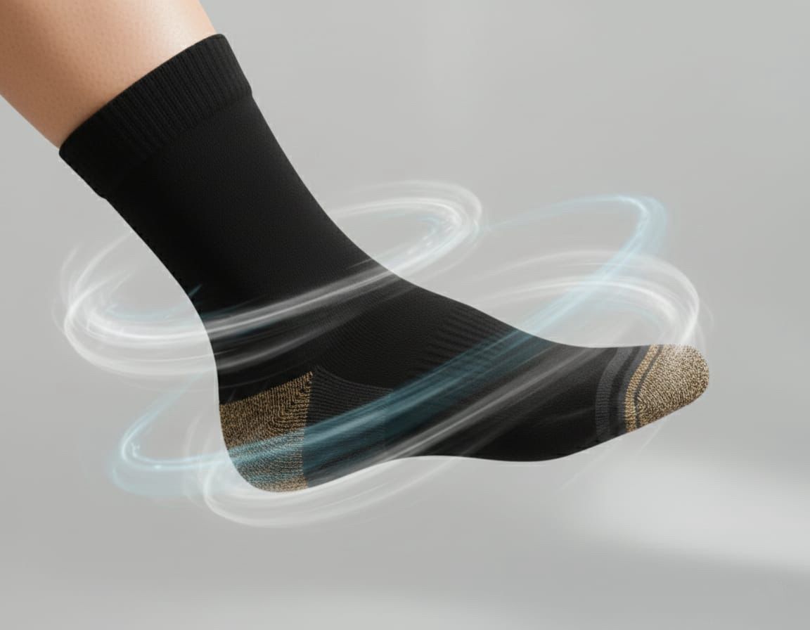 Nodibo Bakır İplik Çorap